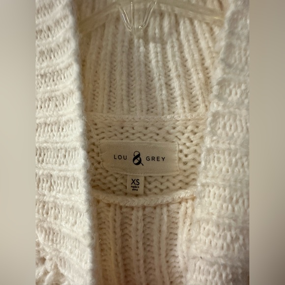 Lou & Grey Pom Turtleneck Sweater size XS. - Picture 2 of 3